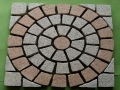 Mattonelle con mesh multi colore granito pavimentazione in pietra