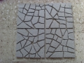 granito grigio ingranato pavimentazione in pietra