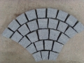granito grigio ingranato pavimentazione in pietra