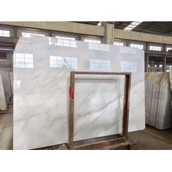 GX white marble slabs