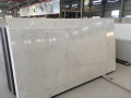 Lastre di pietra di quarzo bianco Carrara