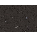 Grandi lastre di pietra di quarzo di cristallo nero di RSC1805